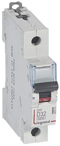 Выключатель автоматический Legrand DX3-E 6000 1п 32А D 10кА фото Выключатель автоматический Legrand DX3-E 6000 1п 32А D 10кА картинка